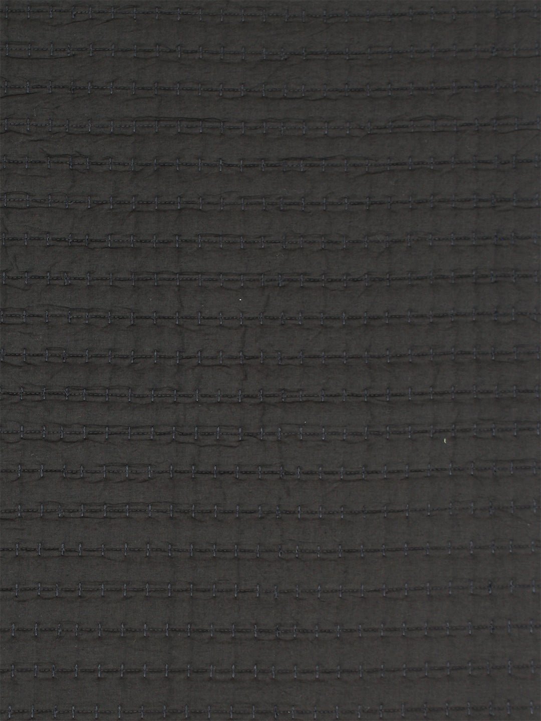 Kanhar 1 Double Bedcover 2 Pillow Covers (Black)