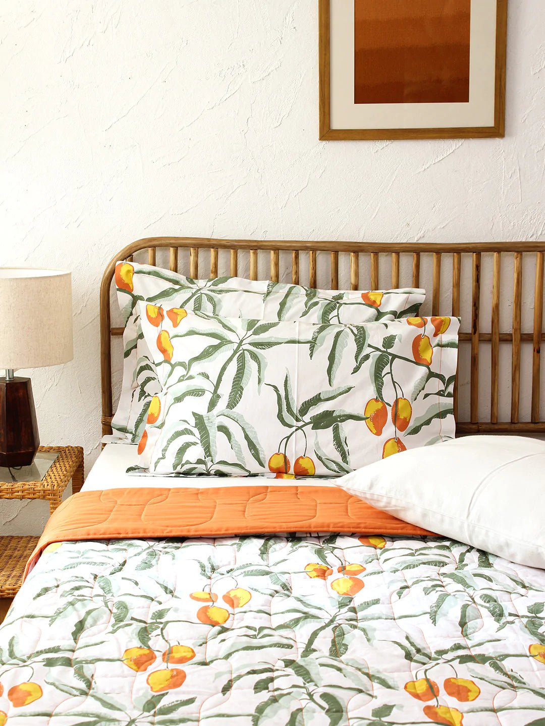 Rasaal Double Bedcover (Rust)