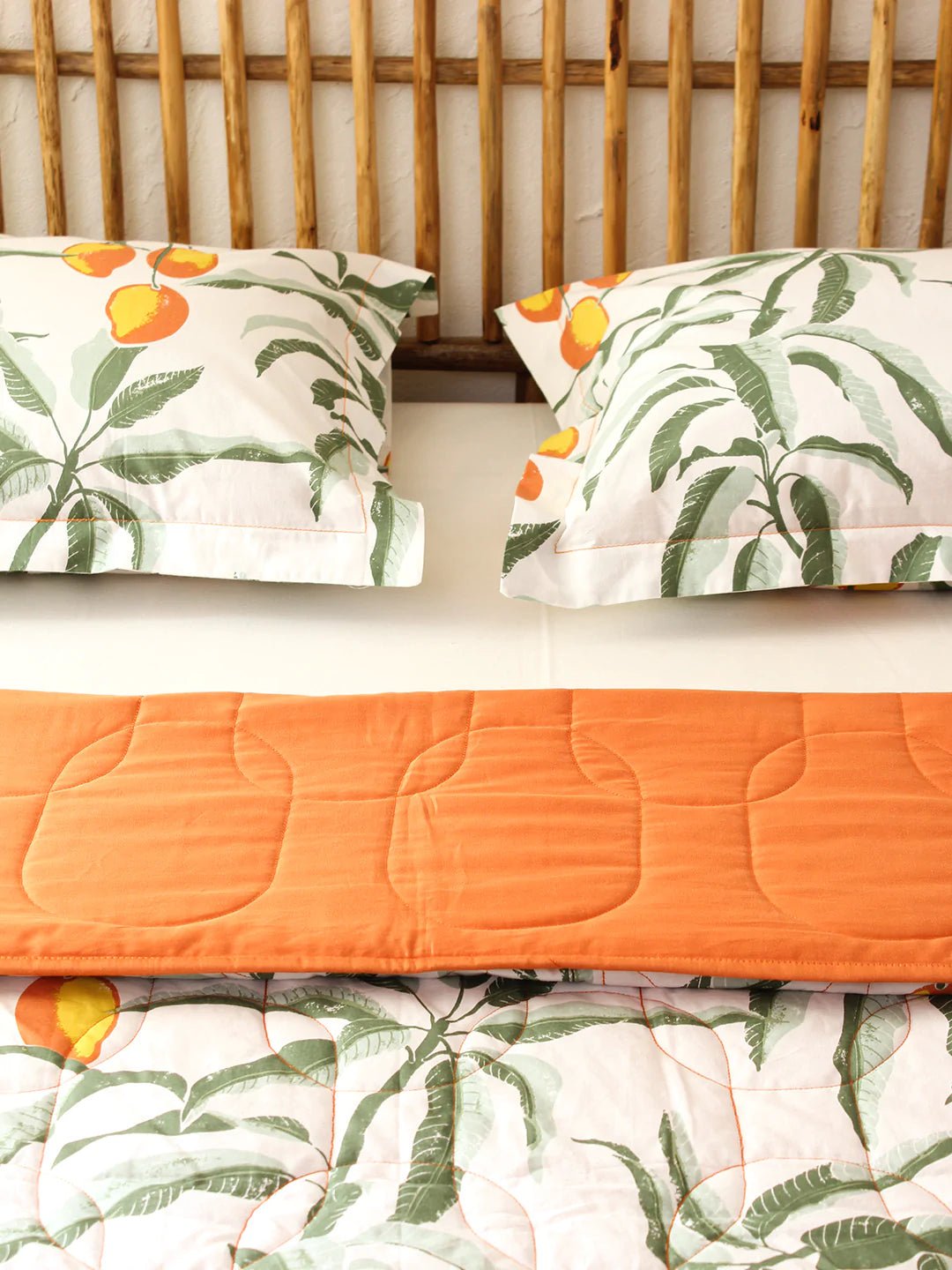 Rasaal Double Bedcover (Rust)