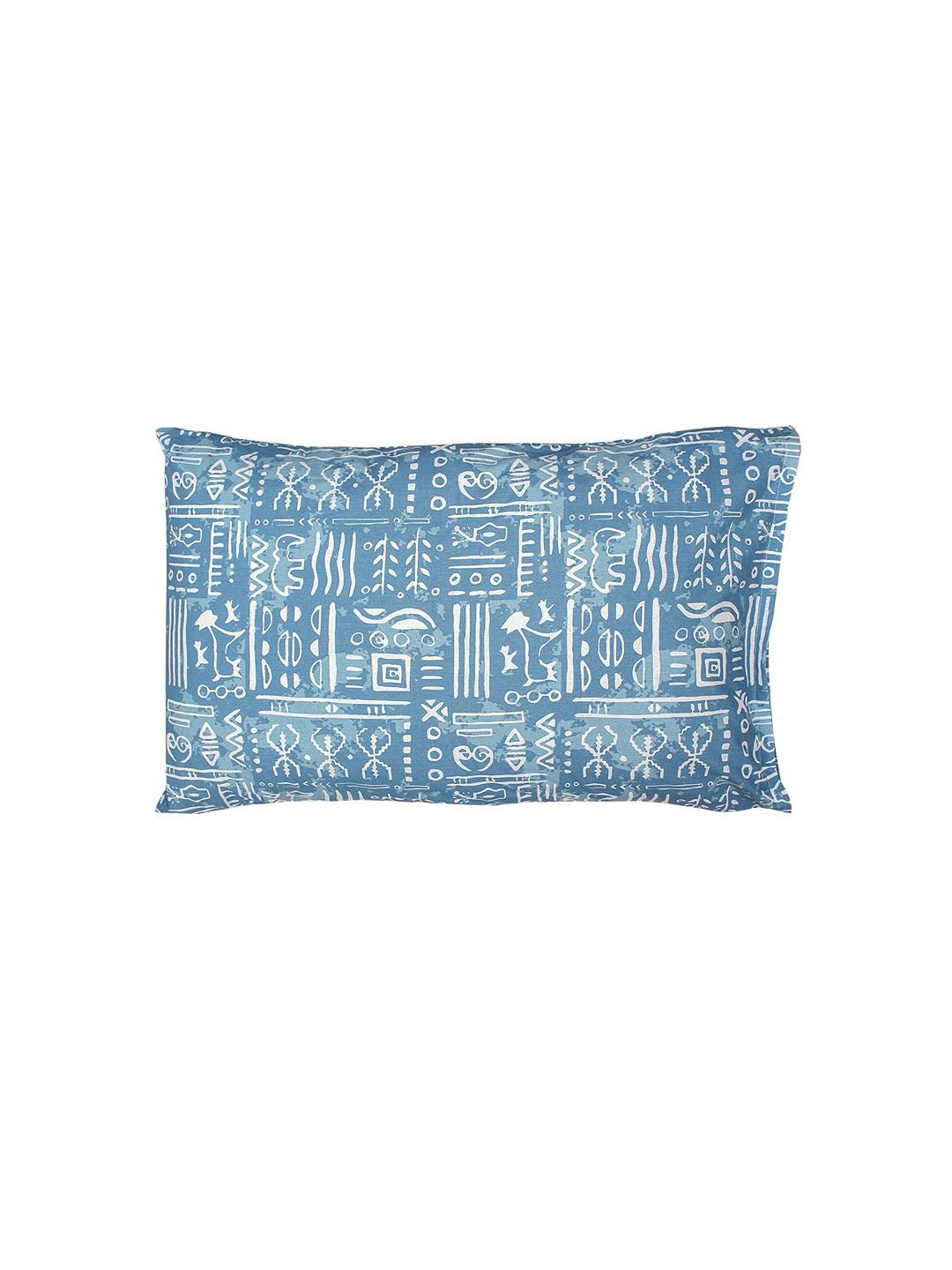 Gamathi Bed Set (Duvet Cover + Bedsheet) - Light Blue