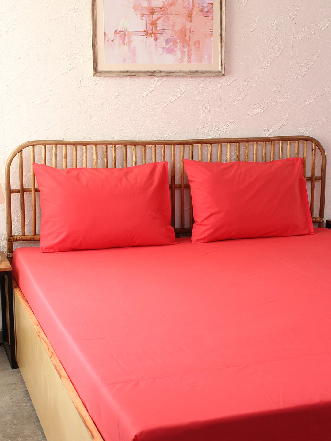 Sappan Bedsheet Set (Red)