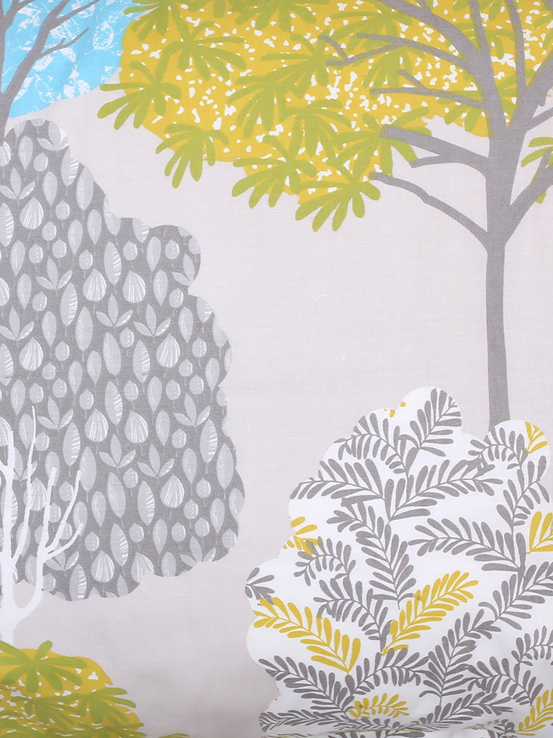 Saptaparni Green Fitted Sheet with Pillow Cover