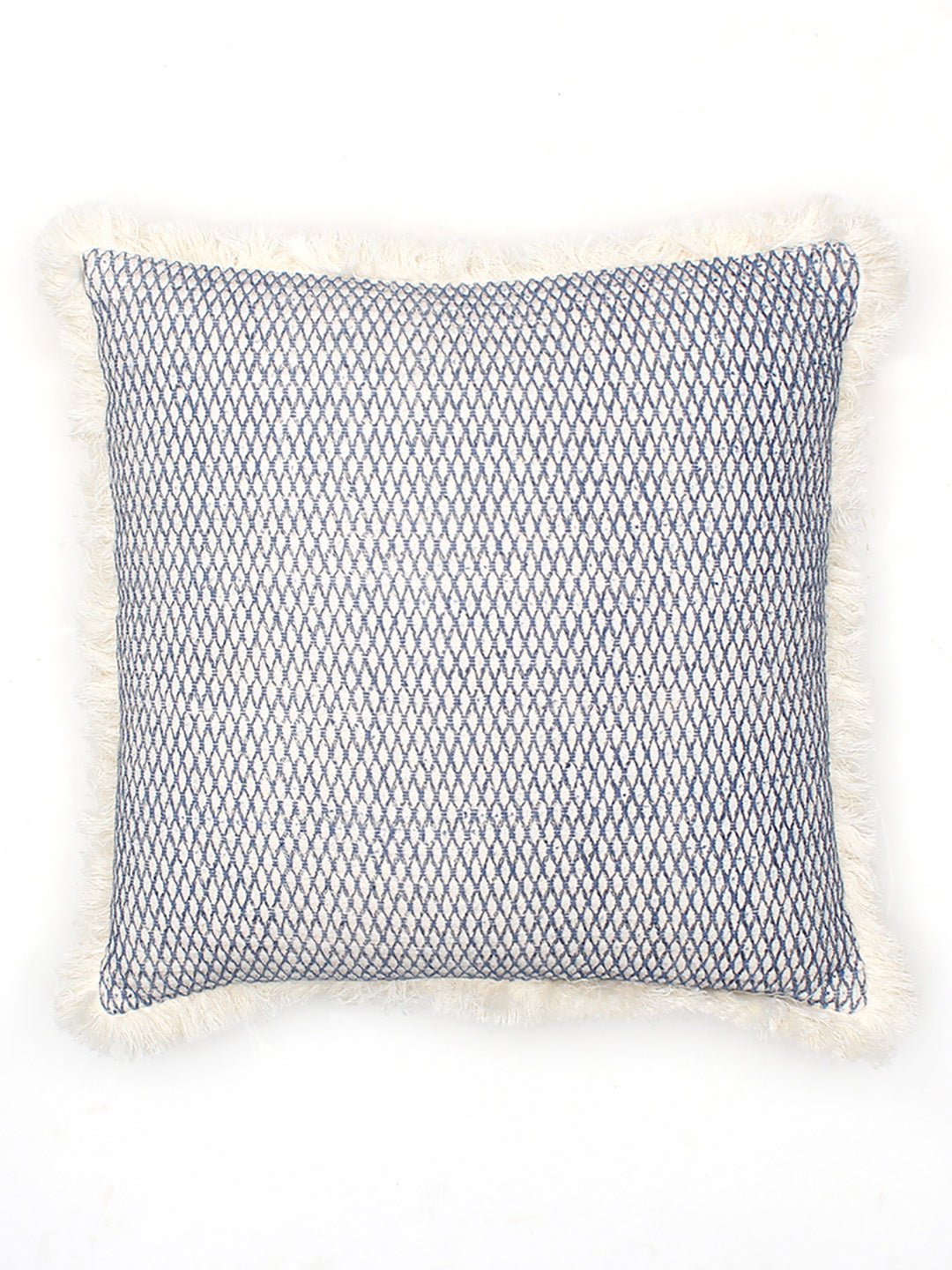 Akasam Cushion Cover (Blue) - Medium