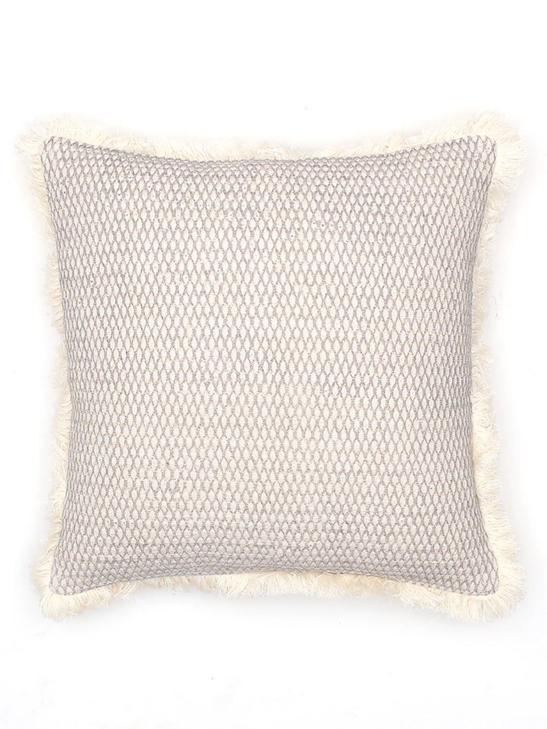 Akasam Cushion Cover (Grey) - Medium