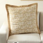 Tulika Cushion Cover (Beige)