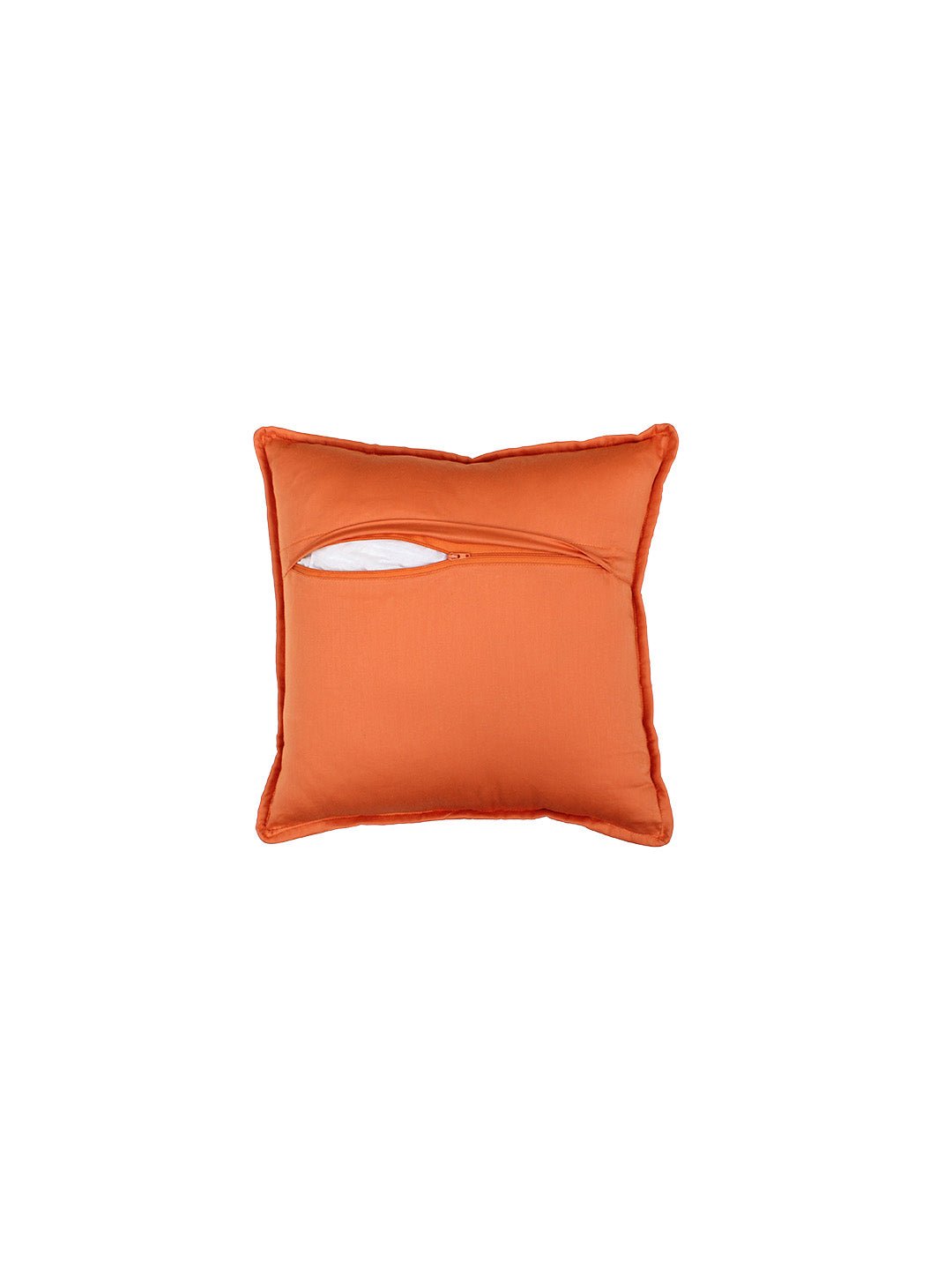 Aamb - Set Of 2 Cushion Covers (Rust) - Medium