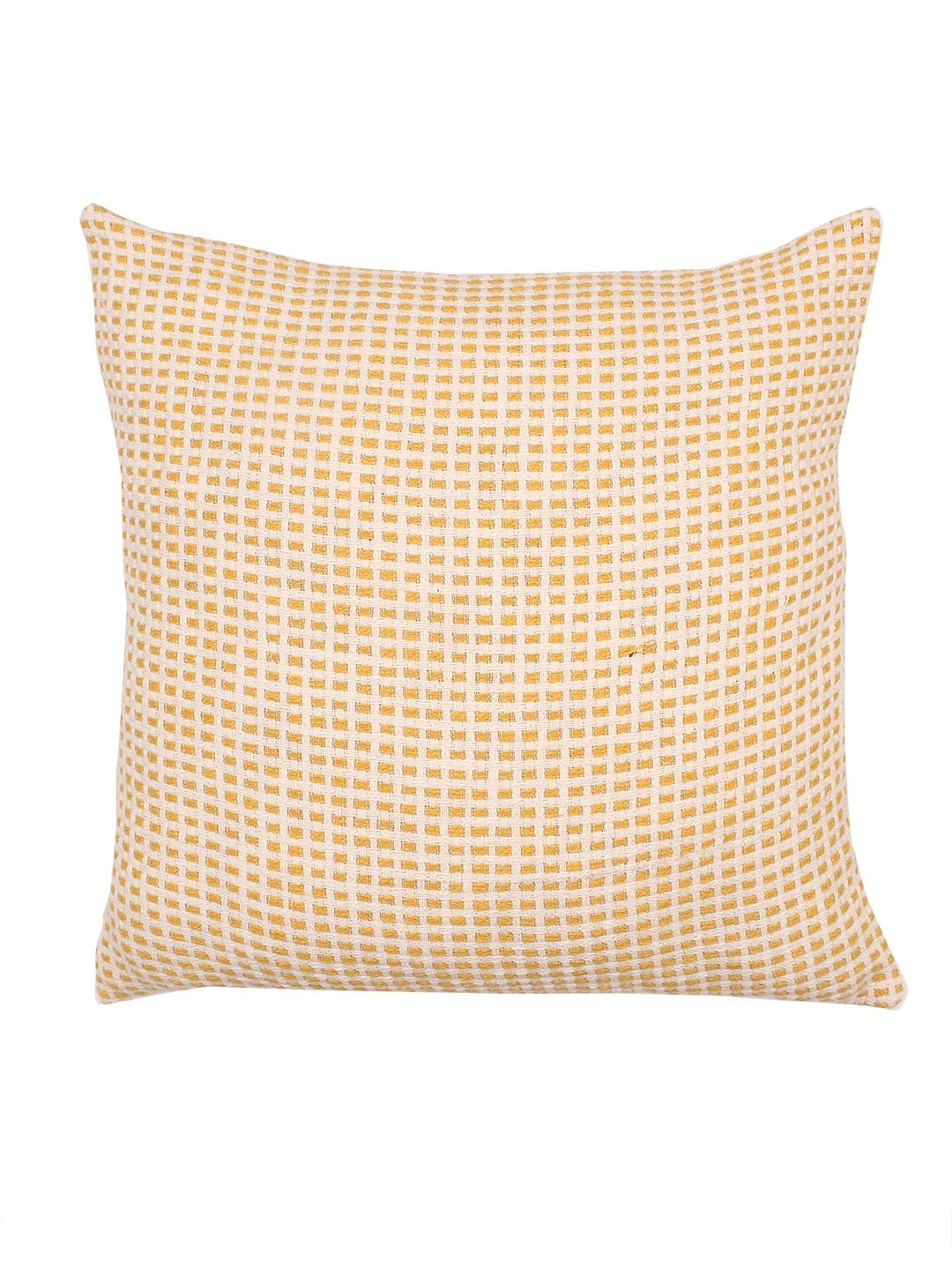 Girnar - Set Of 2 Cushion Covers (Yellow) - Large
