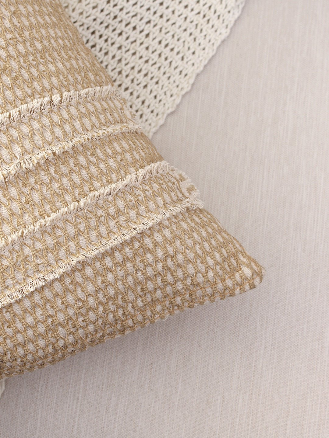 Hammock Beach - Set Of 2 Cushion Covers (Beige) - Medium