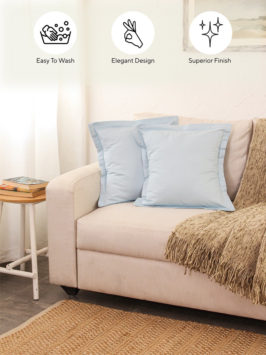 Juniper - Set Of 2 Cushion Covers (Blue)