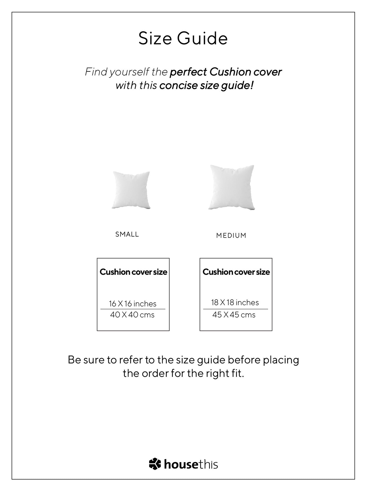 Karakoram Set Of 2 Cushion Cover (Natural/White) - 45X45cm