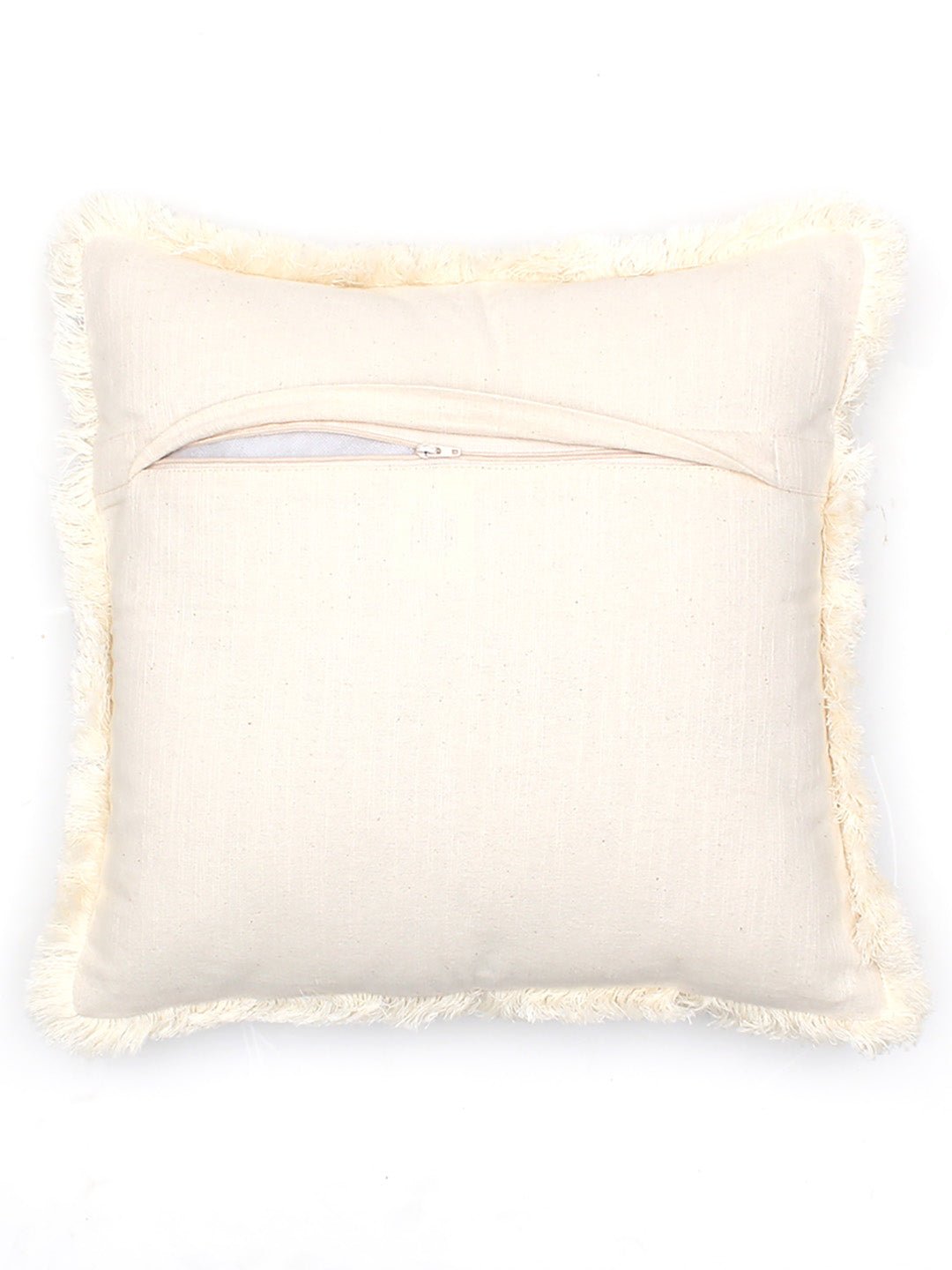 Matsya Vala - Set Of 2 Cushion Covers (Black) - Medium