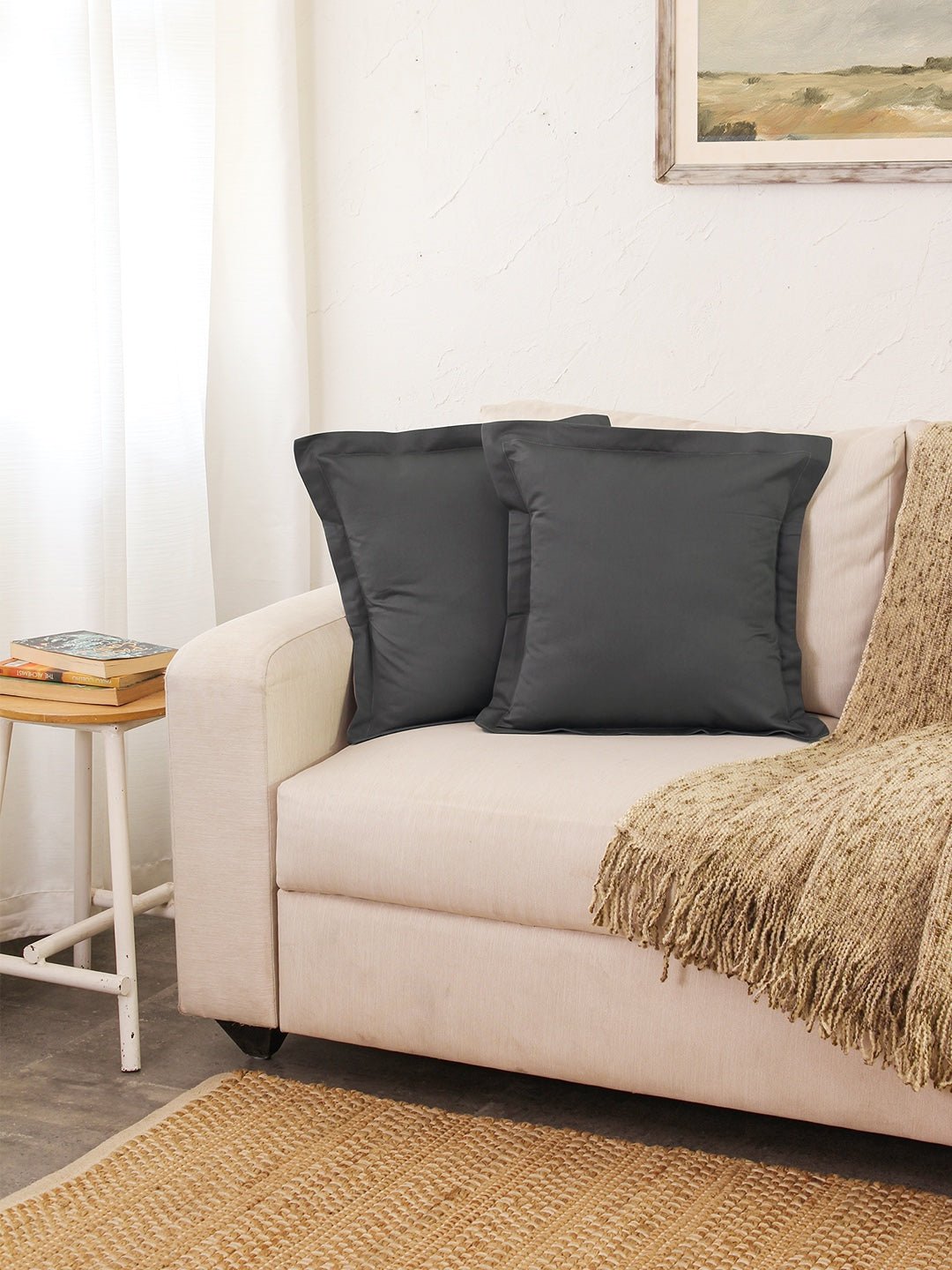 Pepper - Set Of 2 Cushion Covers (Grey)