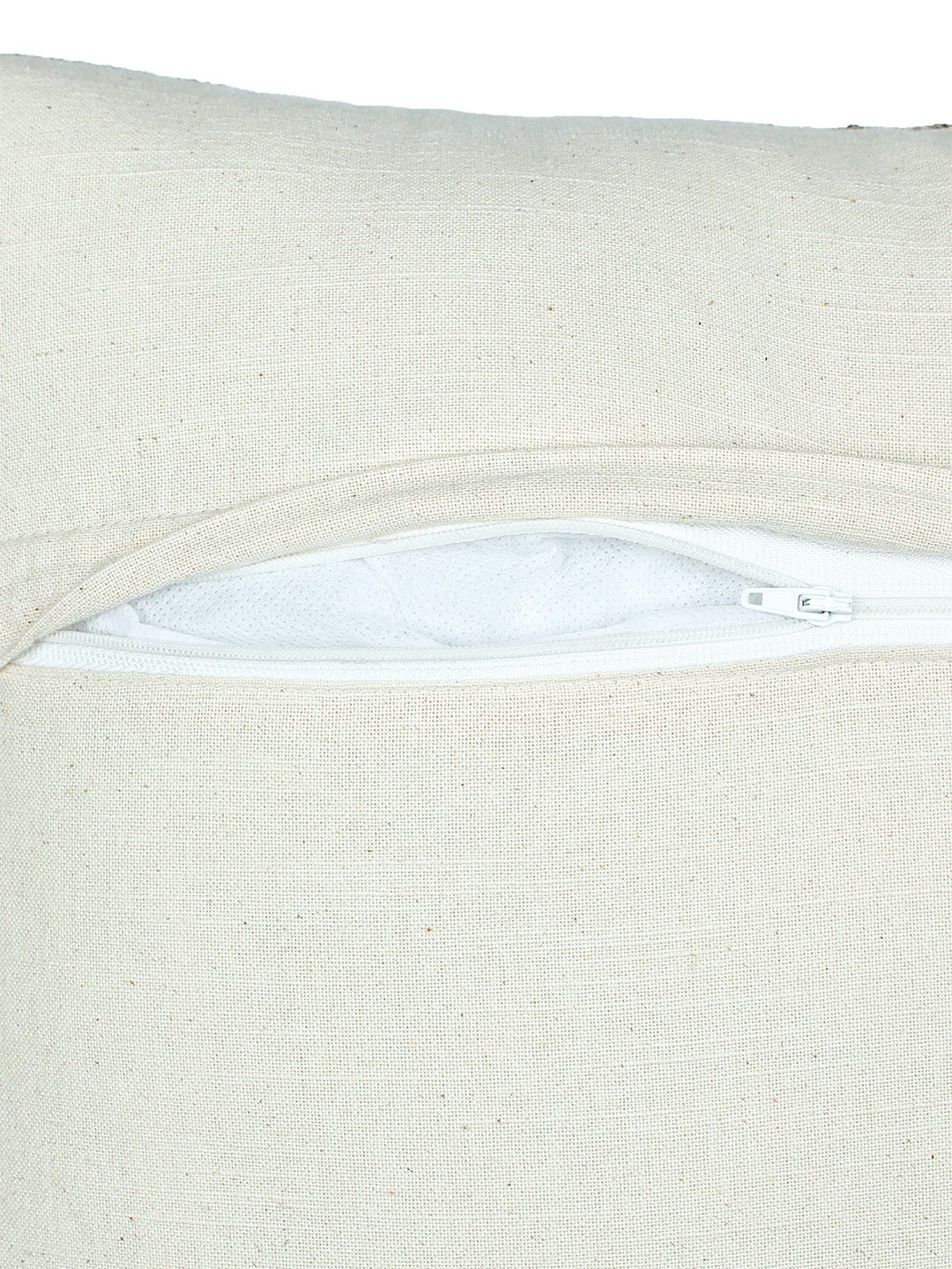 Pinstripe Set Of 2 Cushion Covers - (Beige) - 40x40cm