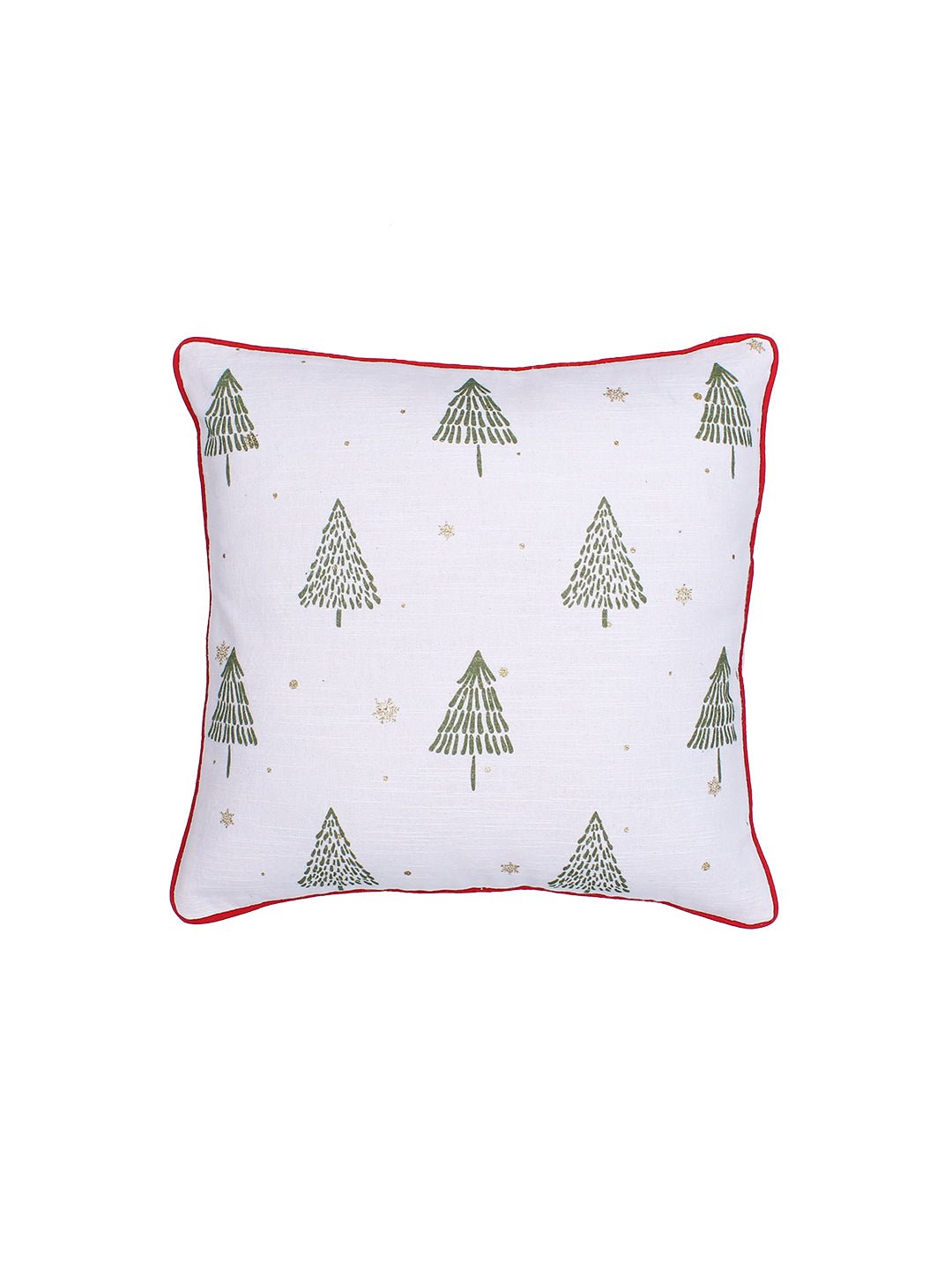 Sparkling Tree - Set of 2 Cushion Covers (Green) - Medium