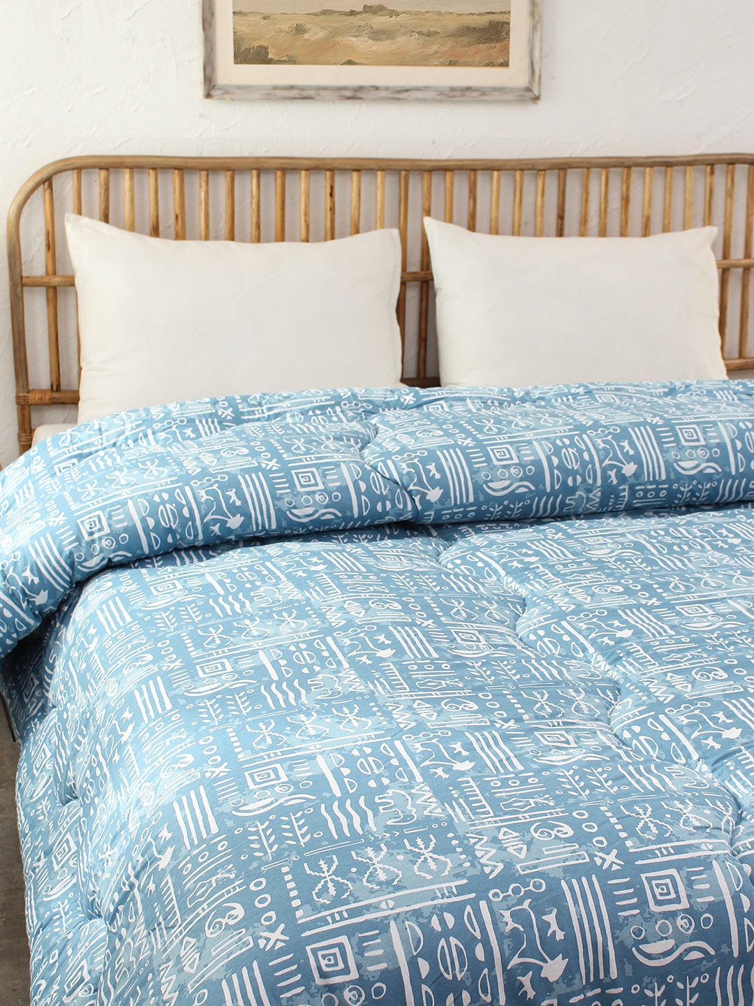 Gamathi Single Comforter (Light Blue)