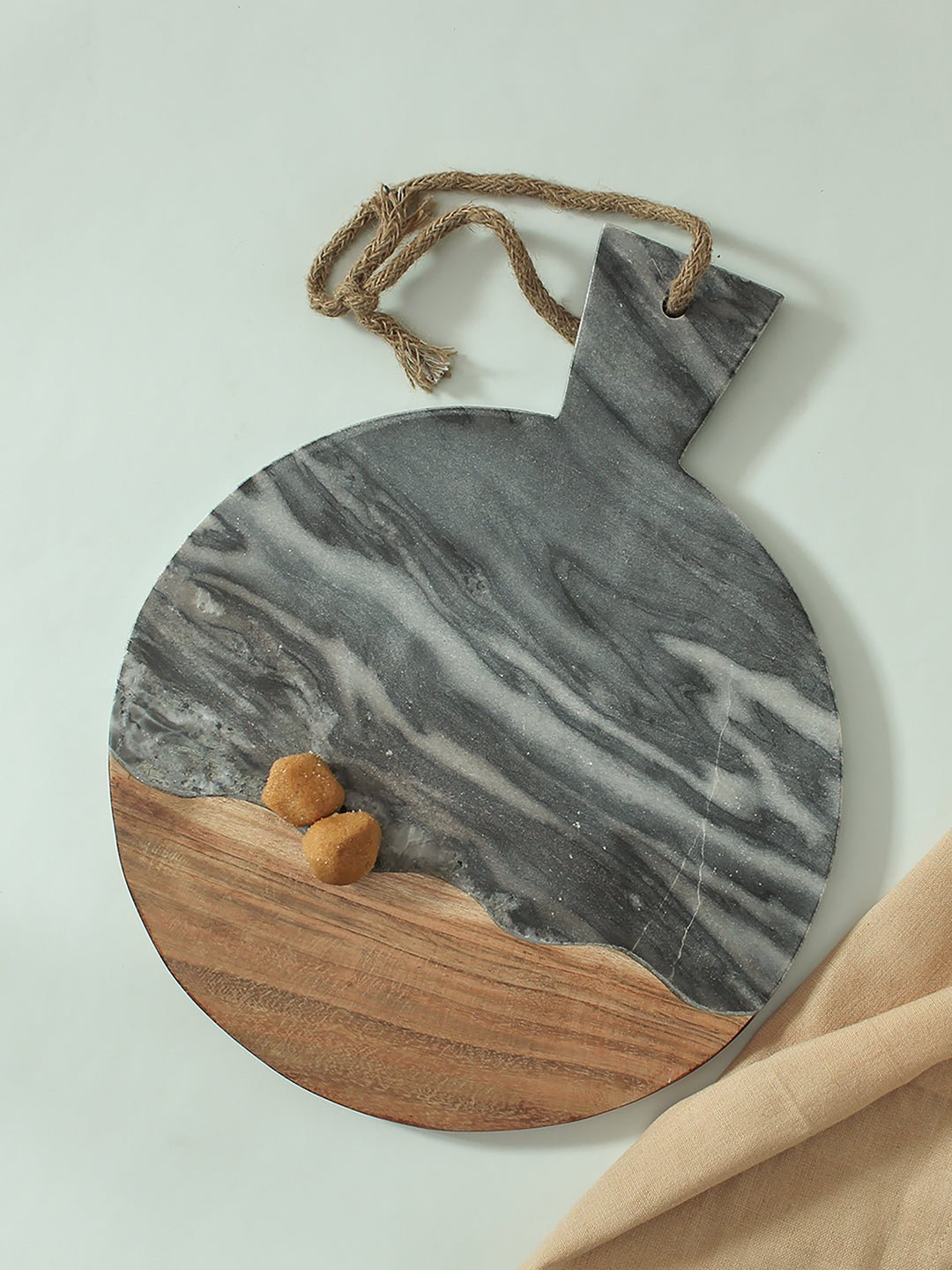 Somolo Cheese Platter (Grey/Brown)