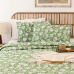 Genda Phool Double Duvet Cover (Green)