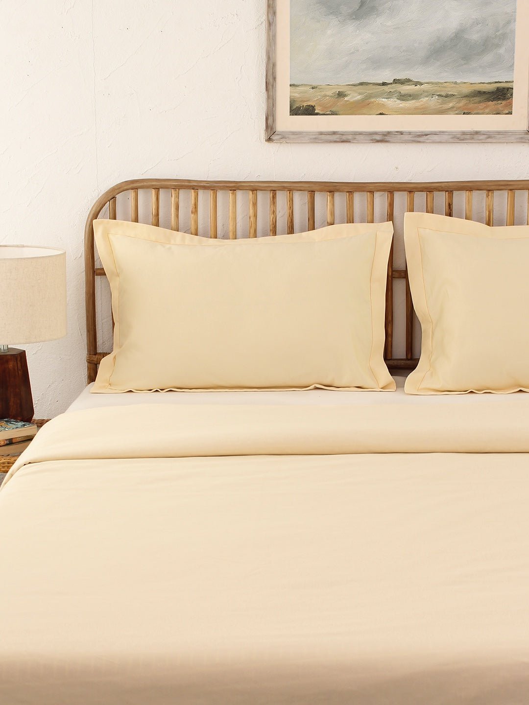 Ginger Single Duvet Cover (Beige)