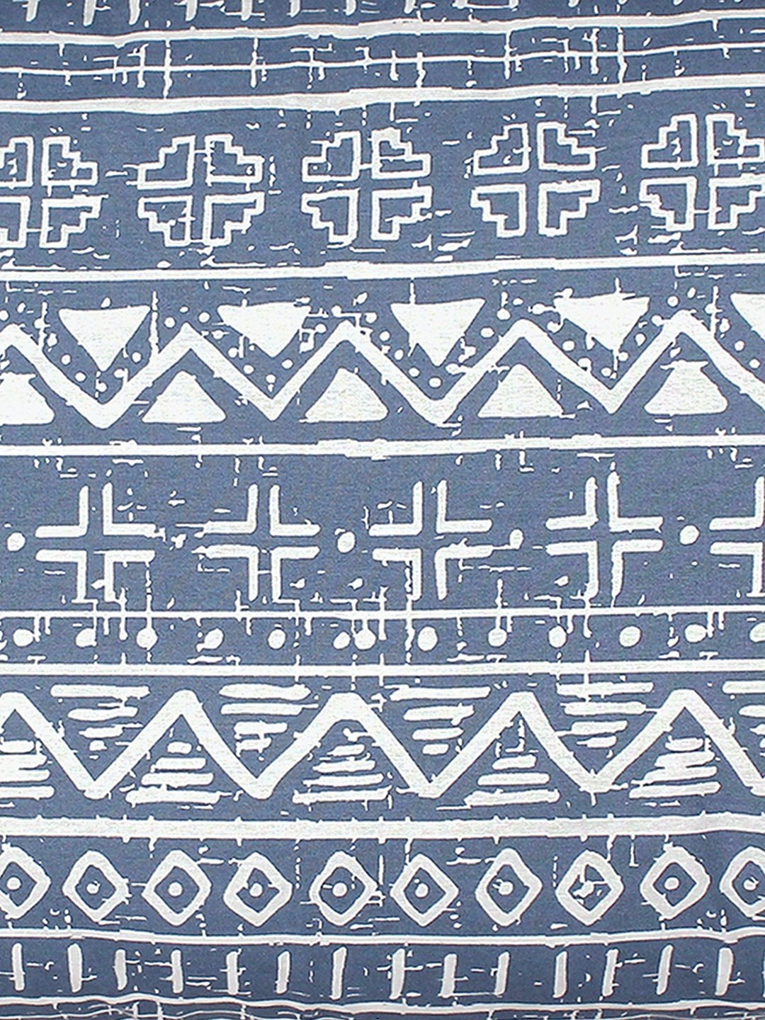 Kullu Patti Double Duvet Cover (Blue)