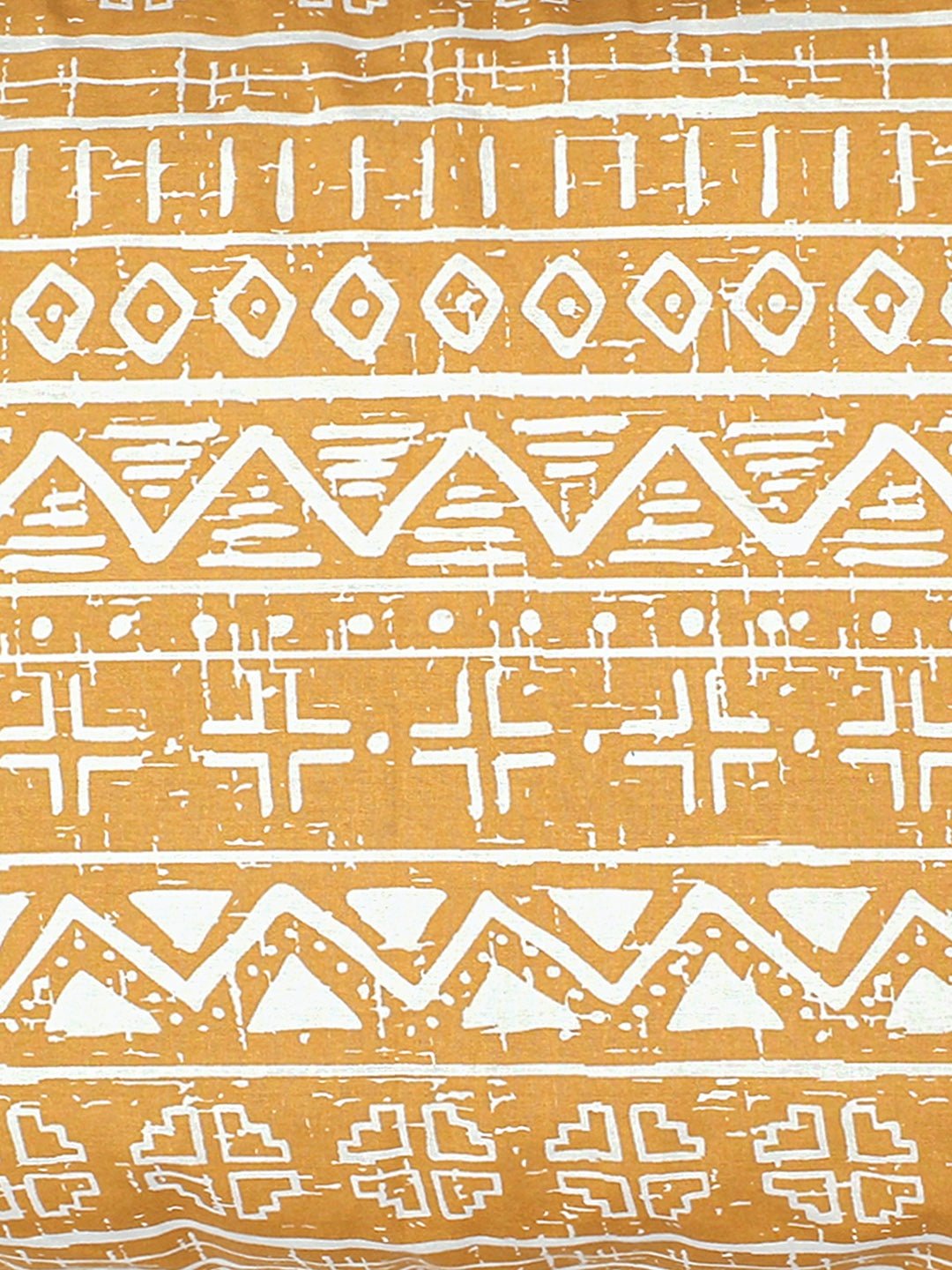 Kullu Patti Single Duvet Cover (Yellow)