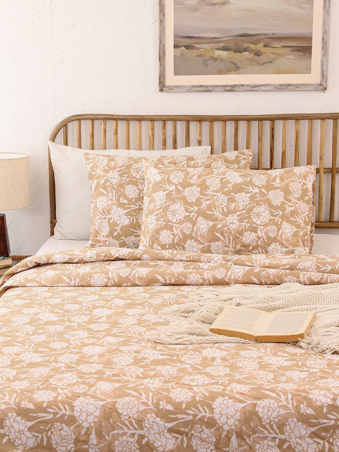 Genda Phool Single Dohar (Beige)