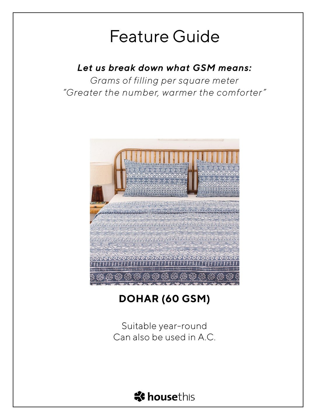 Kullu Patti Single Dohar (Blue)