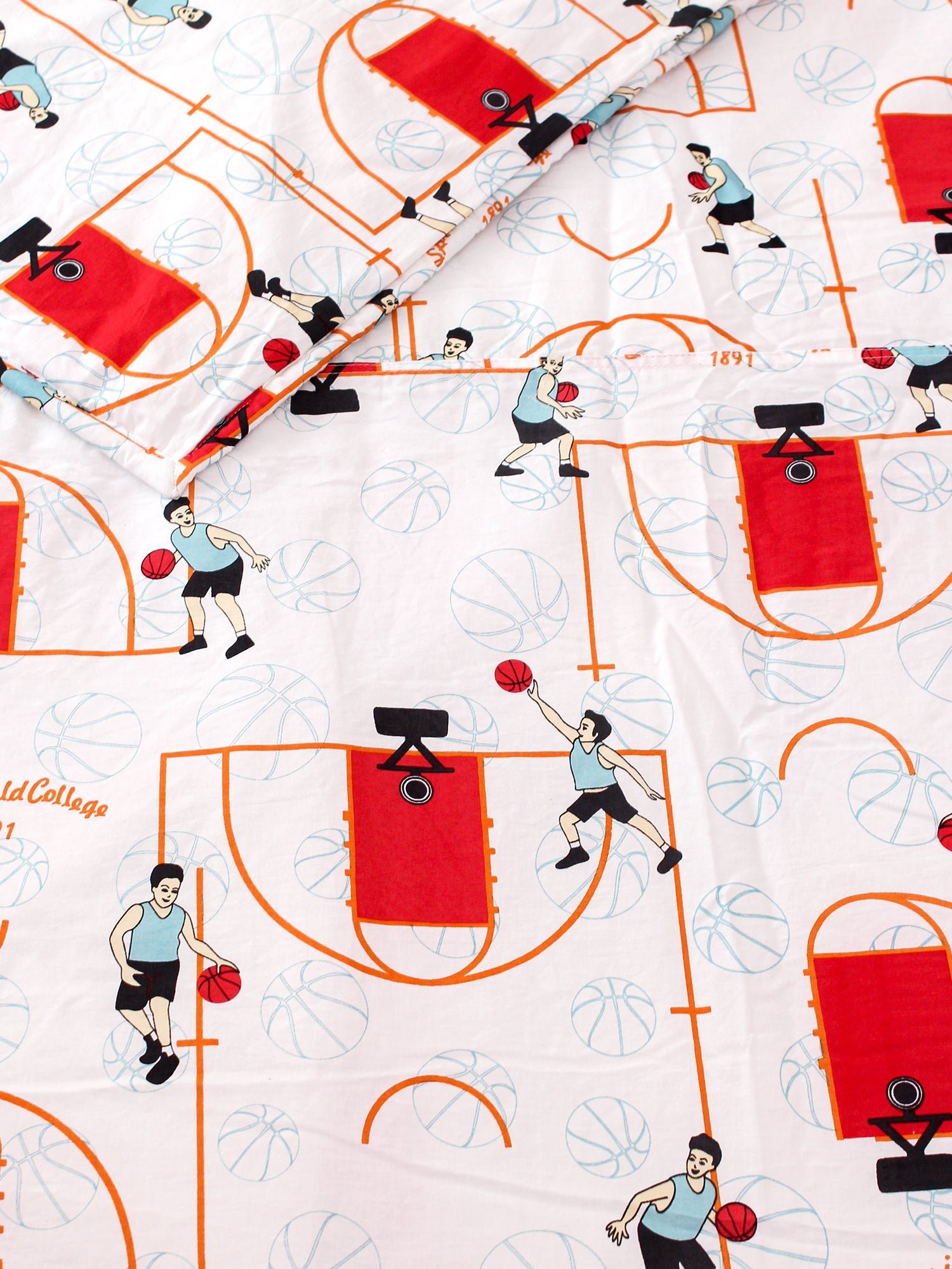 The Springfield Court Double Dohar (White)