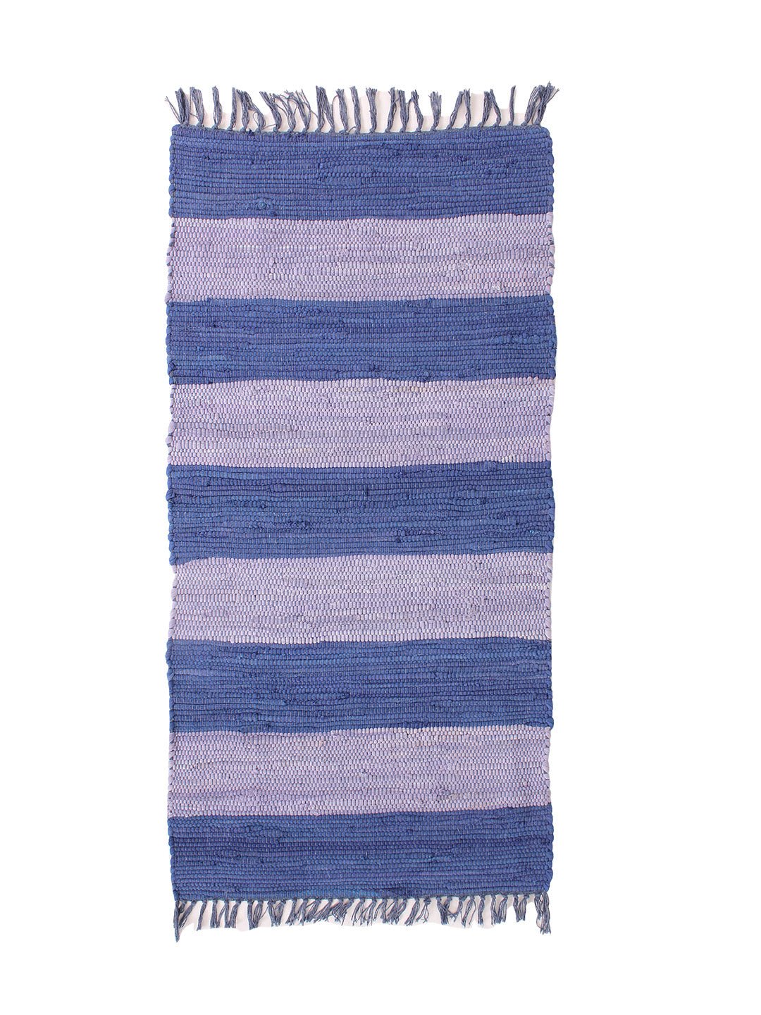 Cherai Recycle Chindi Rug (Blue)