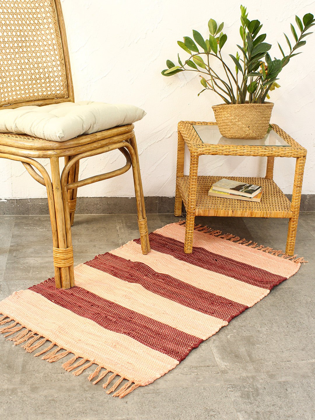 Palolem Recycle Chindi Rug (Red)