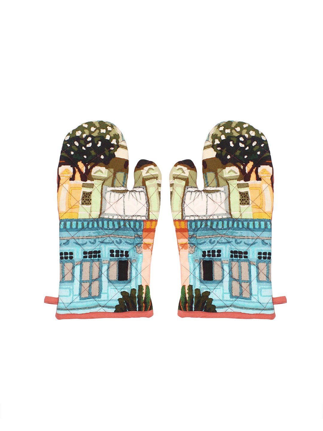 The Shophouses - Set Of 2 Gloves (Multi)