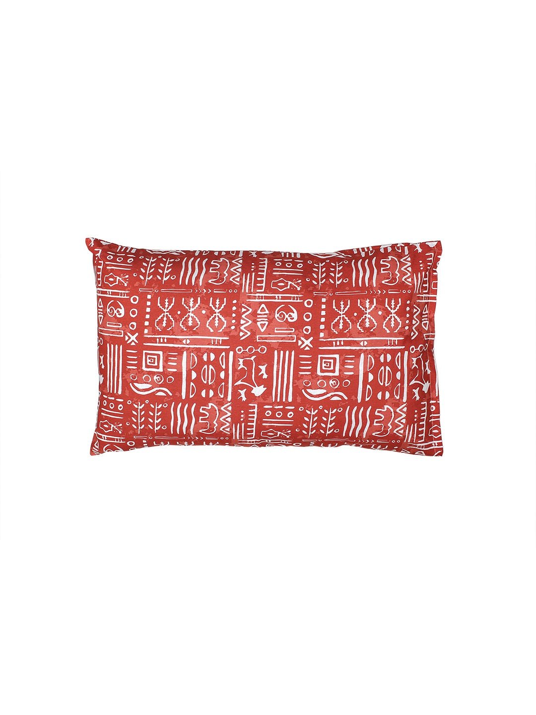 Gamathi Pillow Cover Set (Rust)