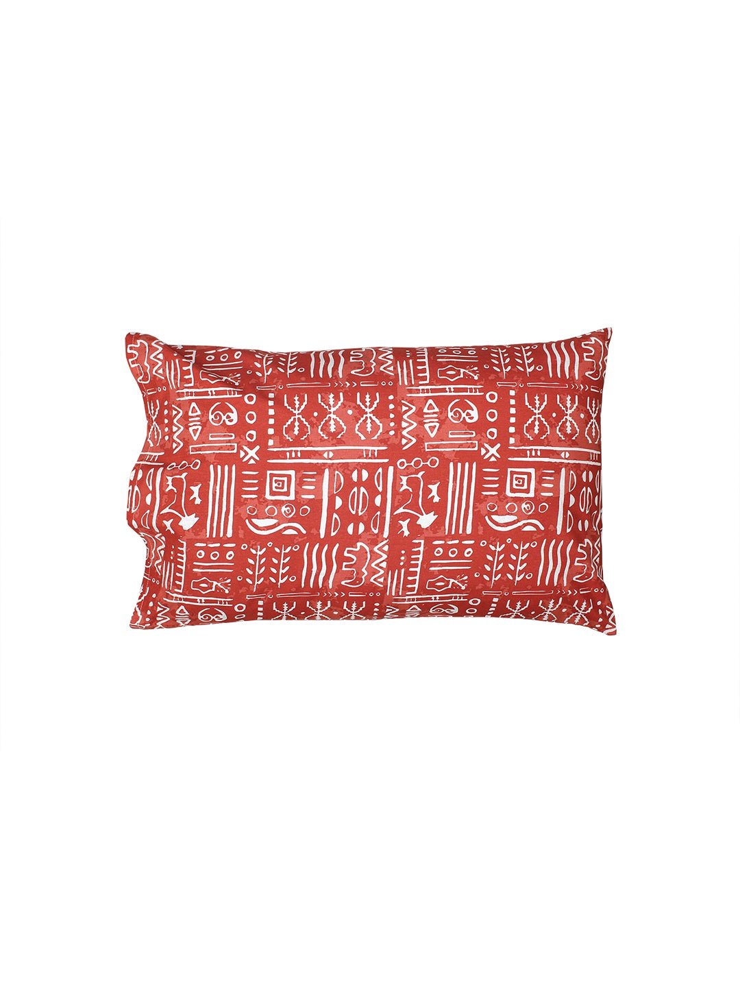 Gamathi Pillow Cover Set (Rust)