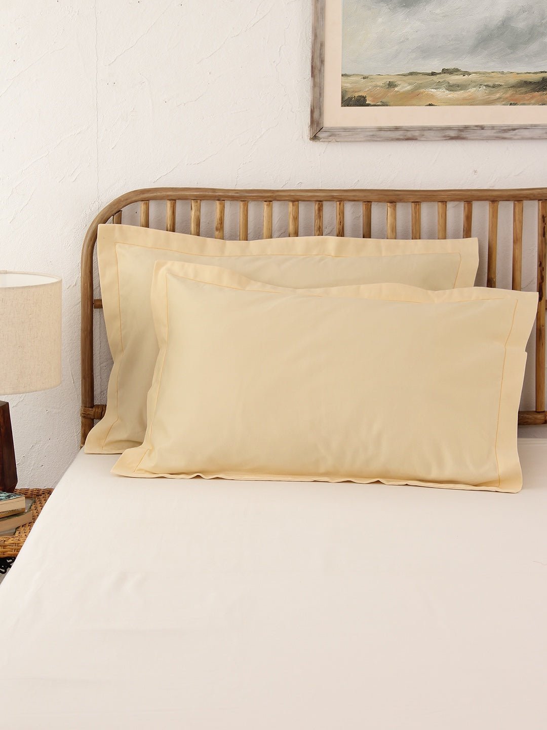 Ginger Pillow Cover Set (Beige)