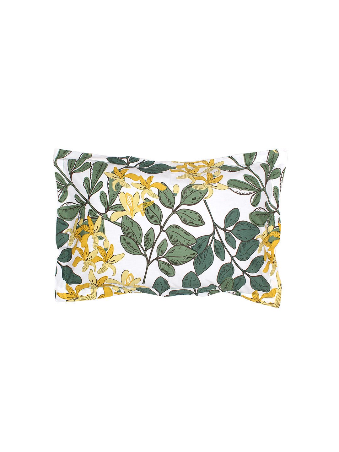 Moringa Pillow Cover Set (Green)