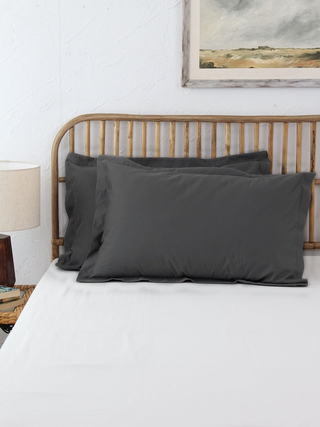 Pepper Pillow Cover Set (Grey)