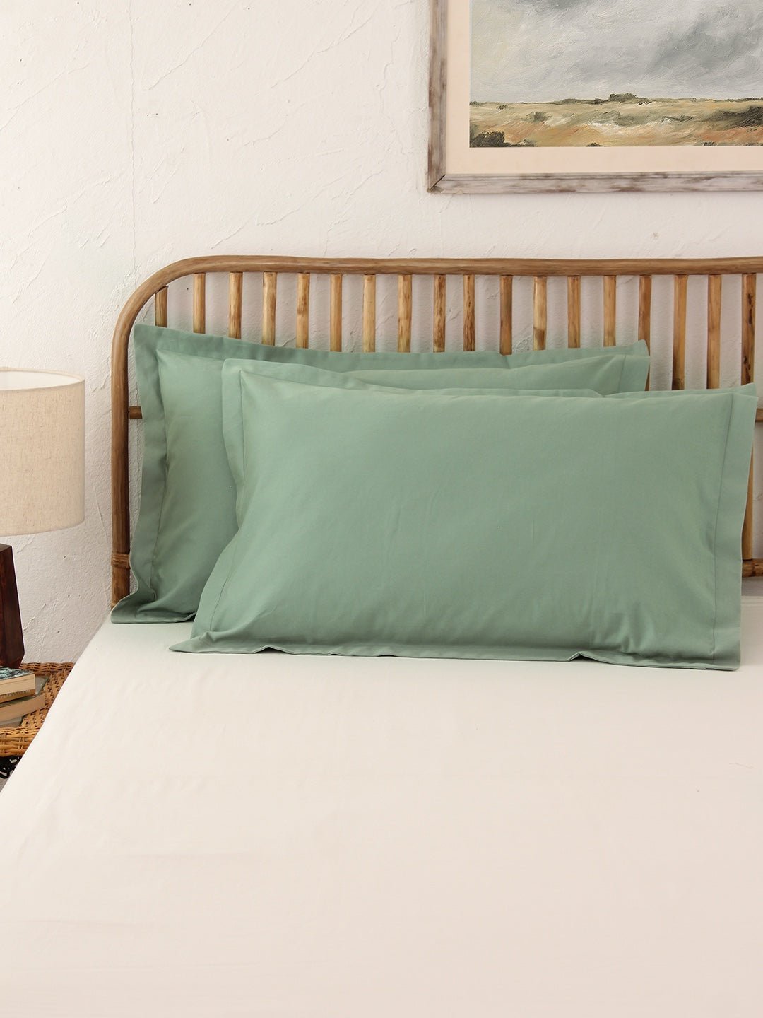 Sage Pillow Cover Set (Green)