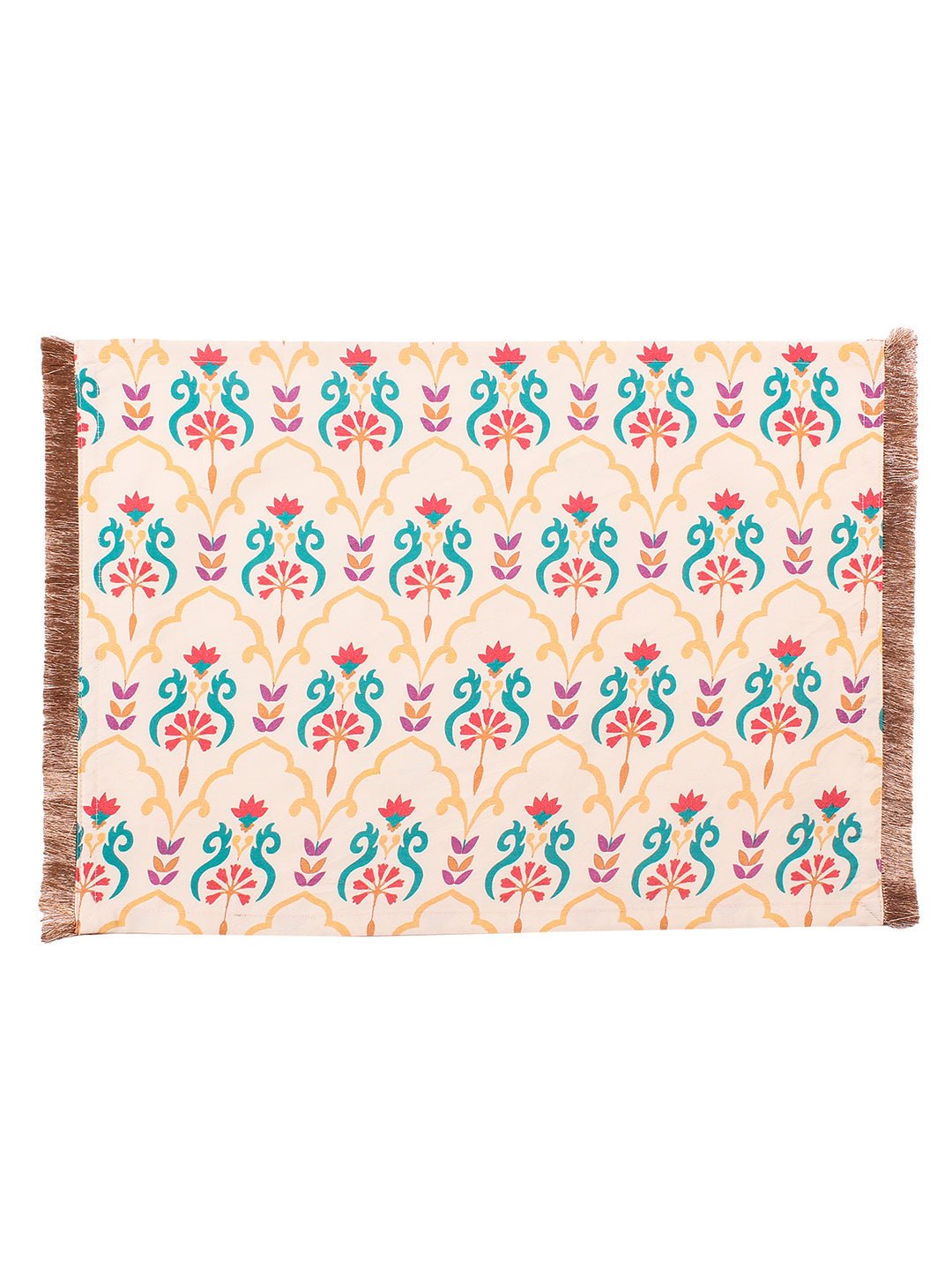 Pushp - Set Of 2 Placemats (White)