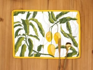 Rasaal – Set Of 2 Placemats (Yellow)