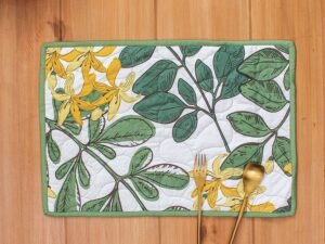 Senjana – Set Of 2 Placemats (Green)
