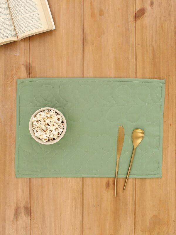 Satsar – Set Of 2 Placemats (Green)