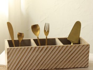 Leela Storage Box (White/Natural)