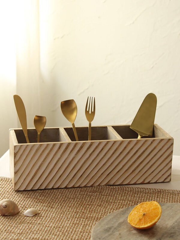 Leela Storage Box (White/Natural)