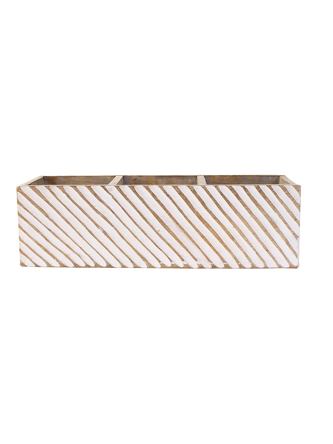 Leela Storage Box (White/Natural)