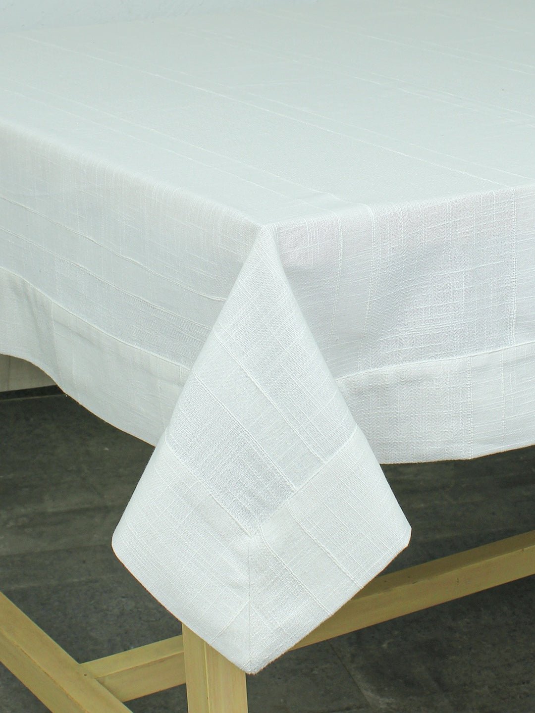 Herringbone 1 Table Cover - (Beige) - Large
