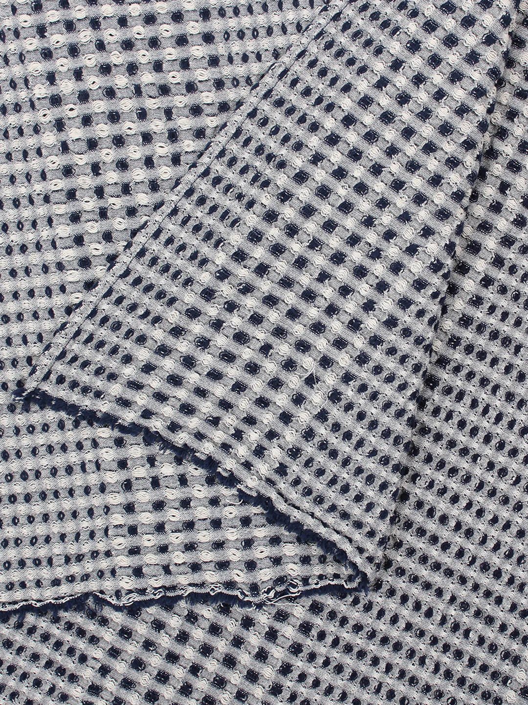 Karakoram Throw (Natural / Blue)