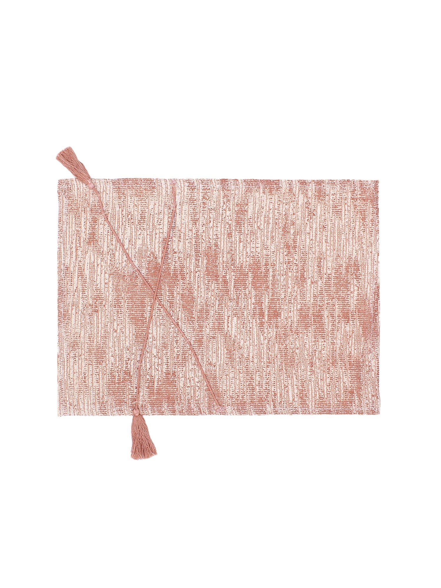 Bhargavi - Set Of 2 Placemats (Pink)