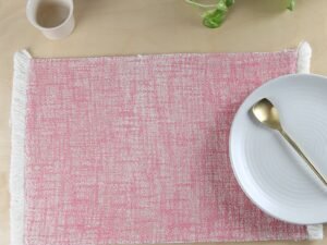 Mamoon – Set Of 2 Placemats (Pink)