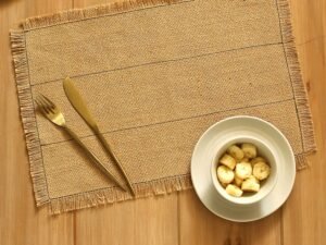 Nalikeram – Set Of 2 Placemats (Beige)