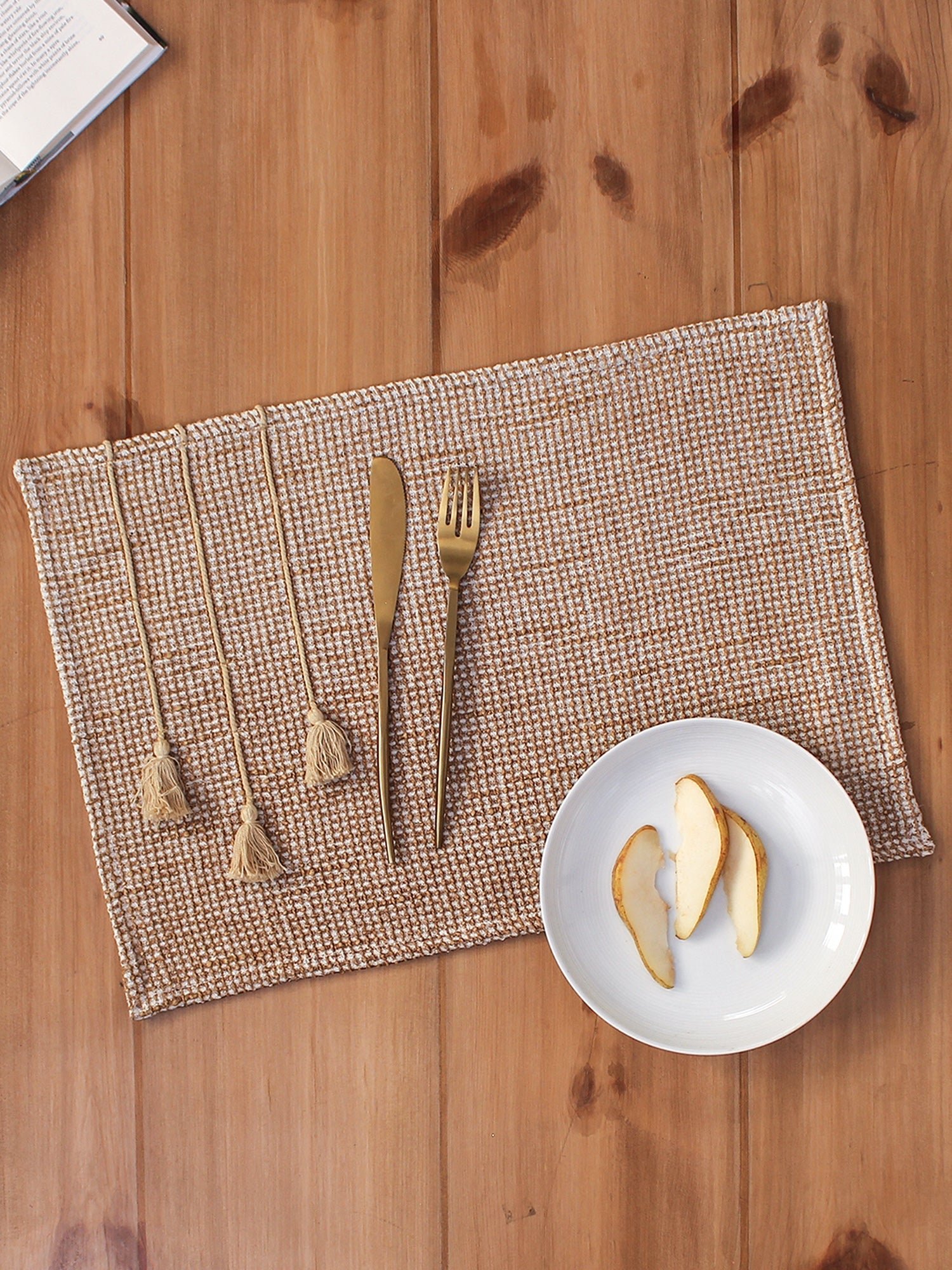 Thundi - Set Of 2 Placemats (Beige)