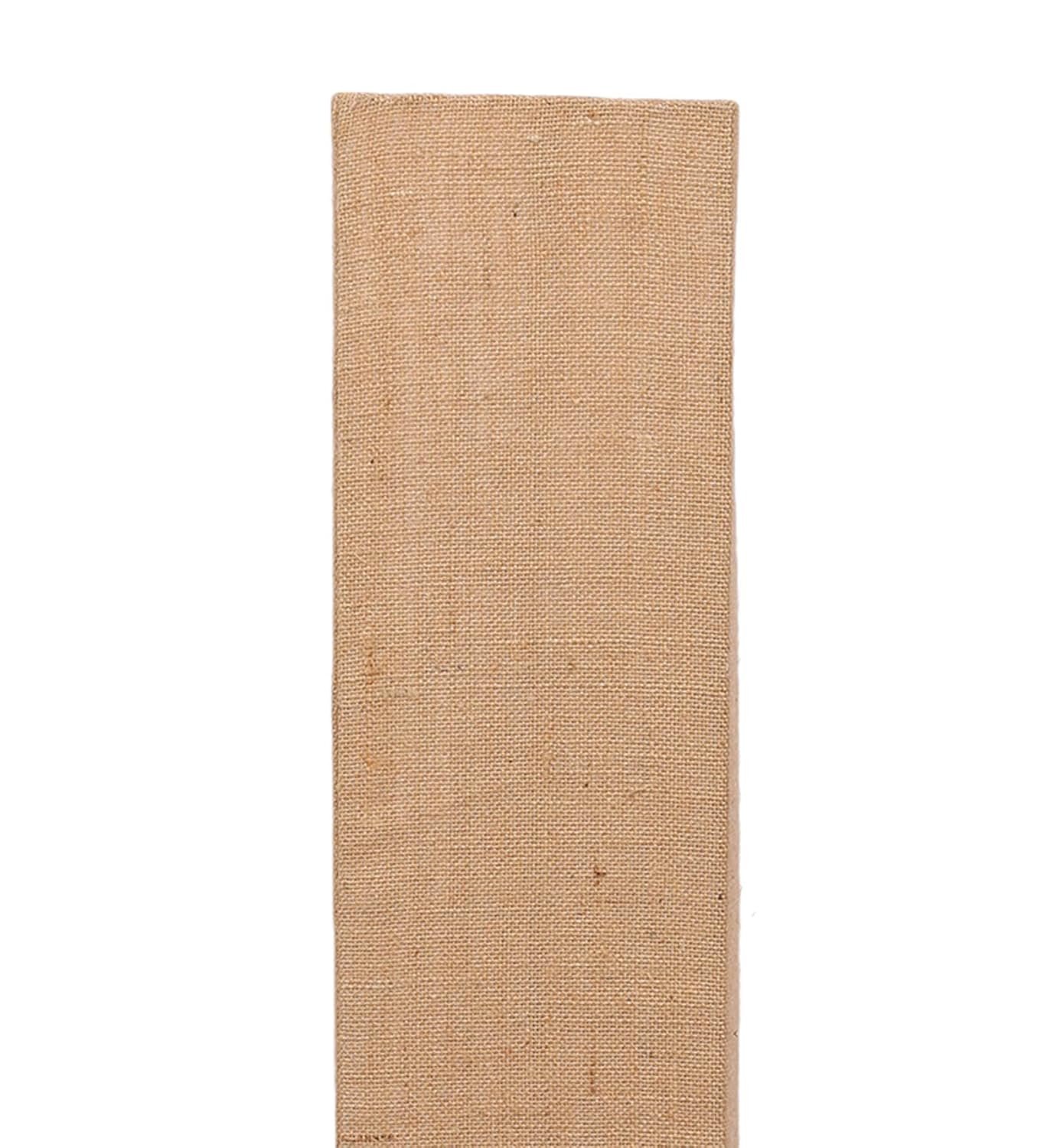 Jute Square Natural Wood Floor Lamps (Beige)